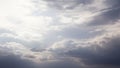 Dramatic sky filled with textured grey and white clouds cloudscape weather Royalty Free Stock Photo