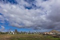 Dramatic sky La Oliva Fuerteventura Las Palmas Canary Islands Spain Royalty Free Stock Photo