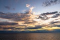 Dramatic Sky Over the Ocean