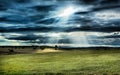 Dramatic sky Royalty Free Stock Photo