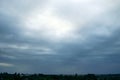 Dramatic sky with storm clouds, rain clouds, rainy season