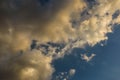 Dramatic cloudy sky Royalty Free Stock Photo