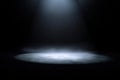 Dramatic Spotlight on Stage or Studio Floor Royalty Free Stock Photo