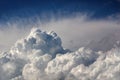 Dramatic storm clouds