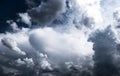 Dramatic Storm Clouds Background Royalty Free Stock Photo