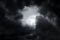 Dramatic Storm Clouds Background Royalty Free Stock Photo