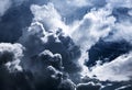 Dramatic Storm Clouds Background Royalty Free Stock Photo