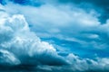 Dramatic Storm Clouds Background Royalty Free Stock Photo