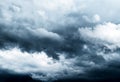 Dramatic Storm Clouds Background Royalty Free Stock Photo