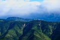 Green Forests, Greek Mountain Landscape in Storm Light