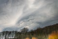 Dramatic stormy sky Royalty Free Stock Photo