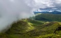 Dramatic summer Scottish Highlands summer landscape. Royalty Free Stock Photo