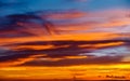 Dramatic Sunrise Sky Royalty Free Stock Photo