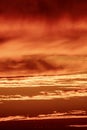 Dramatic sunset cloudscape sky Royalty Free Stock Photo