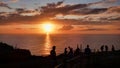 Dramatic Sunset Landscape at Cabo da Roca, Portugal Seascape European Tropical Travel Destination