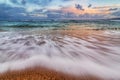 Kauai Hawaii Sunset at the Beach Royalty Free Stock Photo