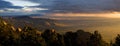 Dramatic Sunset over Albuquerque, NM Royalty Free Stock Photo