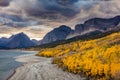 Dramatic Sunset sky in Autumn