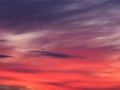 Dramatic sunset sky Royalty Free Stock Photo