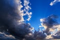 Dramatic sunset stormy cloudscape Royalty Free Stock Photo