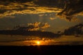 Dramatic sunset Royalty Free Stock Photo