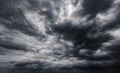 Dramatic thunderstorm clouds background at moody sky