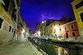 Dramatic thunderstorm in Venice