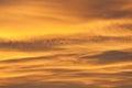 Dramatic twilight cloudscape Royalty Free Stock Photo