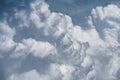 Gray stoem clouds as background Royalty Free Stock Photo