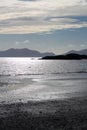 Dramatic View from Newborough Beach. Anglesey, Wales