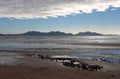 Dramatic View from Newborough Beach. Anglesey, Wales