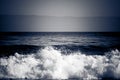 Dramatic Wave Crashing Royalty Free Stock Photo