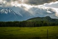 Dramatic Weather in the Bulkley Valley Royalty Free Stock Photo