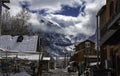 Dramatic Winter Clouds and Crystalline Alpine Snow in Colorado