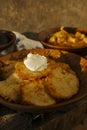 Draniki - potato pancakes