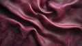 Draped Burgundy Leather Texture Background Royalty Free Stock Photo