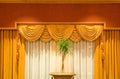 Draped curtains Royalty Free Stock Photo