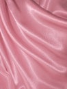 Draped pink silk background Royalty Free Stock Photo