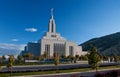 Draper Utah, LDS Temple Royalty Free Stock Photo
