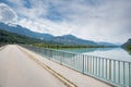 Drau river and drau cycle route