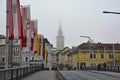 Draubrucke Bridge in Villach, Austria