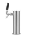 Draught Beer Tap Isolated