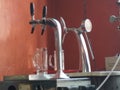 Draught beer machine