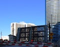 Draw Bridge in Downtown Miami, Florida Royalty Free Stock Photo