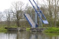 Draw bridge, Pont Levis de Dirol, Le Bourg, Dirol, Nievre, Burgundy