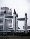 Drawbridge at Kuala Terengganu, Malaysia Royalty Free Stock Photo