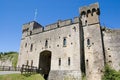 Drawbridge, Caldicot Castle Royalty Free Stock Photo
