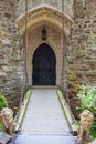 Drawbridge entrance to hammond castle Gloucester Massachuetts