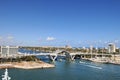 Drawbridge in Fort Lauderdale Royalty Free Stock Photo