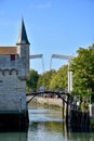 Drawbridge in the old town of Zierikzee